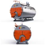 10t/h Gas Horizontal Steam Boiler Low Heat Loss Sufficient Power Multiple Safety Protection for sale