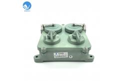 China Ip66 Double Waterproof Socket Box With Switch Synthetic Resin Marine supplier