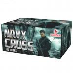 Liuyang Factory 122 Shots CE Market NAVY CROSS Cake Fireworks FAFBWL CE Approved Cake Fireworks Outdoor Salute Pyrotechnics for sale