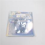 Laser Film Transparent Hologram Cosmetic Packaging Bag 30-150 Micron For Women for sale