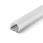 45mm Half Circle LED Aluminium Profile Linear Lighting Strip 180 Degree for sale