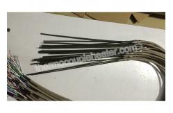 China Injection Mold Hot Runner Coil and Cable Heaters with Thermocouple J supplier