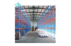 China 2.5mm Depth Industrial Storage Racking Customized Drive In Pallet Racking System supplier