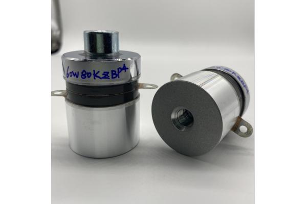 80k 60w Piezoelectric Ultrasonic Transducer For High Frequency Cleaning Tank