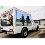 P4 High Brightness Mobile Truck LED Display 1R1G1B Tube Chip Iron/Steel Case