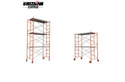 China Portable Aluminum Rolling Telescopic  Scaffold Tower Easy Assemble supplier