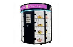 China Customistic Locker Fresh Flower Vending Machine With Refrigeration And Humidification With Android supplier