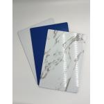 DHPE Coating Wood Grain Wall Cladding , Aluminium Composite Sheet 6mm for sale