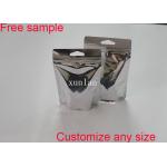 Anti Static Material Aluminum Foil Bags Resealable Heat Seal With See Through Window for sale
