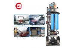 China 300L/H Hand Push Reverse Osmosis Machine 750W Mobile RO Machine supplier