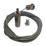 Cable Suspension Assembly Hanging Steel Wire Rope Stopper Ceiling Attachment For Led Panel Light for sale