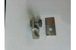 China Aluminum Solar Roof Mounting Systems , Alloy 6063 Weeb And Earthing Lugs supplier
