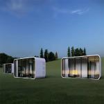20FT Smart Apple Pod House Steel Frame Sustainable and Easy Installation for sale