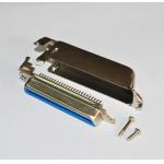 90 Degree 25 Pair DDK Female Centronic Solder Reversed 50pin Connector with Matel Hood for sale