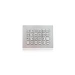 24 Keys Waterproof Metal Keypad Durable Stainless Steel Numeric Keypad for sale