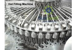 China Automatic PLC Hot Filling Machine , Bottle Fruit Juice Processing Line supplier