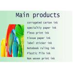 2.6 g/mL Water Based Printing Inks For Flexographic Printing for sale