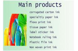 China 2.6 g/mL Water Based Printing Inks For Flexographic Printing supplier