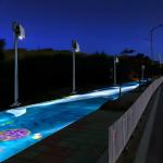 Visual Projection Outdoor Floor Mapping Projector Room Floor Magic Projector for sale