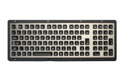 China Small IP65 dustproof and waterproof panel mount keyboard with 103 keys supplier