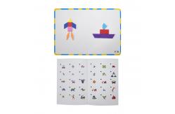 China Non Toxic Pattern Puzzle Blocks Set Geometric Manipulative Shape Puzzle supplier