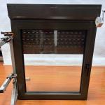 Customized Size Aluminum Tilt And Turn Windows Screen Netting Tilt And Turn Egress Window for sale