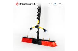 China Nylon Water Fed Pole 3.36kg - 5.8kg Solar Panel Cleaning Brush supplier