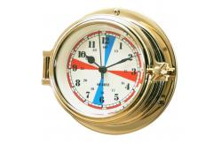 China 180mm Brass Quartz Clock Radio Room Clock Marine Nautical Instrument supplier