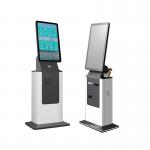Ticketing Hotel Touch Screen Check In Kiosk With Thermal Printer for sale