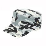 2019 Flat Top Army Cap , New Style Military Camouflage Cap 100% Cotton for sale