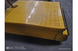China Drum Scrubber Mill Polyurethane Rubber Trommel Screen Panels PU Urethane Trommel Screens supplier