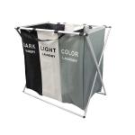 Waterproof Separated Collapsible Laundry Hamper Foldable Multiscene Use durable