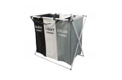 China Waterproof Separated Collapsible Laundry Hamper Foldable Multiscene Use durable supplier