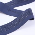 50mm Anti Slip Webbing Transparent Silicone Elastic Gripper Tape for sale