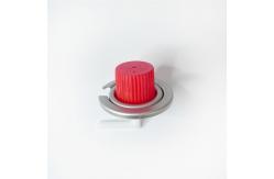 China Durable Anti Leakage 1 Inch Portable Gas Can Valve With Red Caps supplier