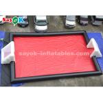 giant inflatable football 15*8m PVC Tarpaulin Inflatable Sports Games Inflatable Football Field for sale
