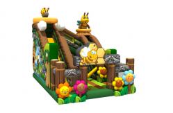 China Colourful Inflatable Honeybee Fun Amusement Park With CE UL Certification supplier