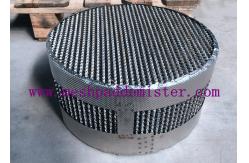 China Mass Transfer Media 400mm Diameter 1y Structured Tower Packing supplier
