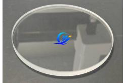 China Round Synthetic Quartz Window / Observation Viewport for Semiconductor Equipment supplier
