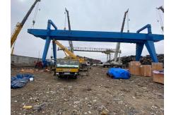 China 25T SPAN 32M Double Girder Gantry Crane For Metal Yard IP55 A6 supplier