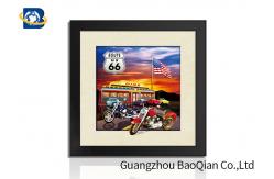 China Eco - Friendly PP / PET 3D Lenticular Pictures , 3D Image Without Frame supplier