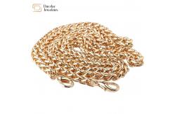 China Diy Bag Replacement Metal Crossbody Straps With Lobster Claw Clasp supplier