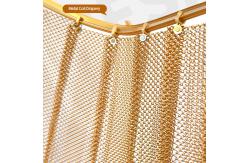 China Installation System Metal Coil Mesh Ceiling Drapery supplier