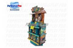 China 4C Printing Cardboard Shelf Display For Tostitos Tortilla Chips supplier