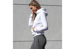 China French Terry Long Sleeve Pullover Sweatshirt Kangroo Pocket supplier
