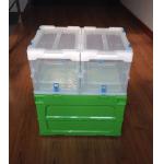360*260mm Collapsible Storage Crates Plastic Polypropylene Loading Strengthening