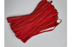 China Red Elastic Reflective Piping Ultrasonic Wave Strip Garments Accessories supplier