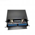 96 Cores Drawer Type LC/UPC Rack Mount Odf Fibre Termination Box for sale