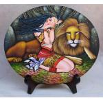 Sublimation Large round Photo Slate for sale