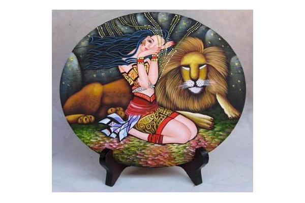Sublimation Large round Photo Slate